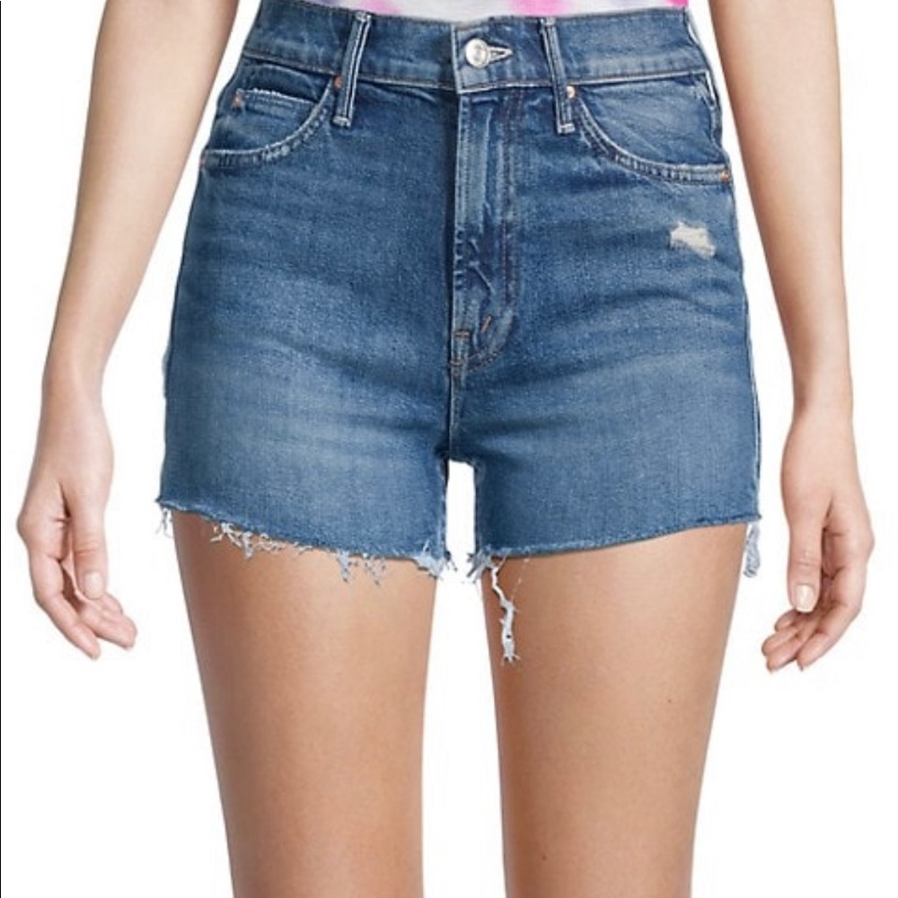 MOTHER The Dutchie Denim Shorts